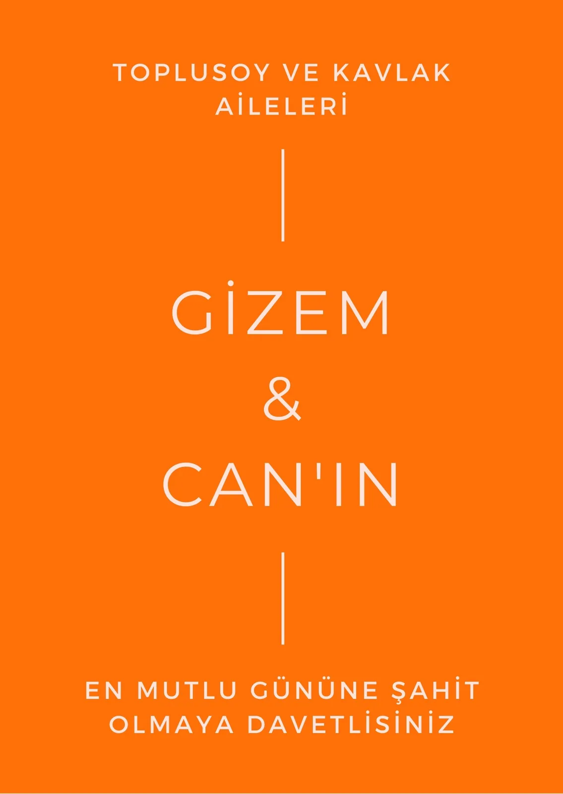 Model 417 — düğün ve nişan davetiyesi